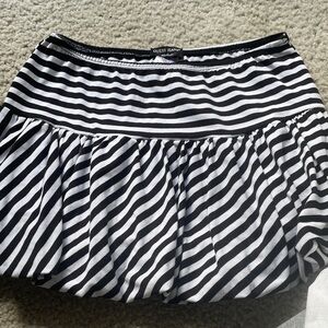 Guess Zebra Stripe Mini Skirt